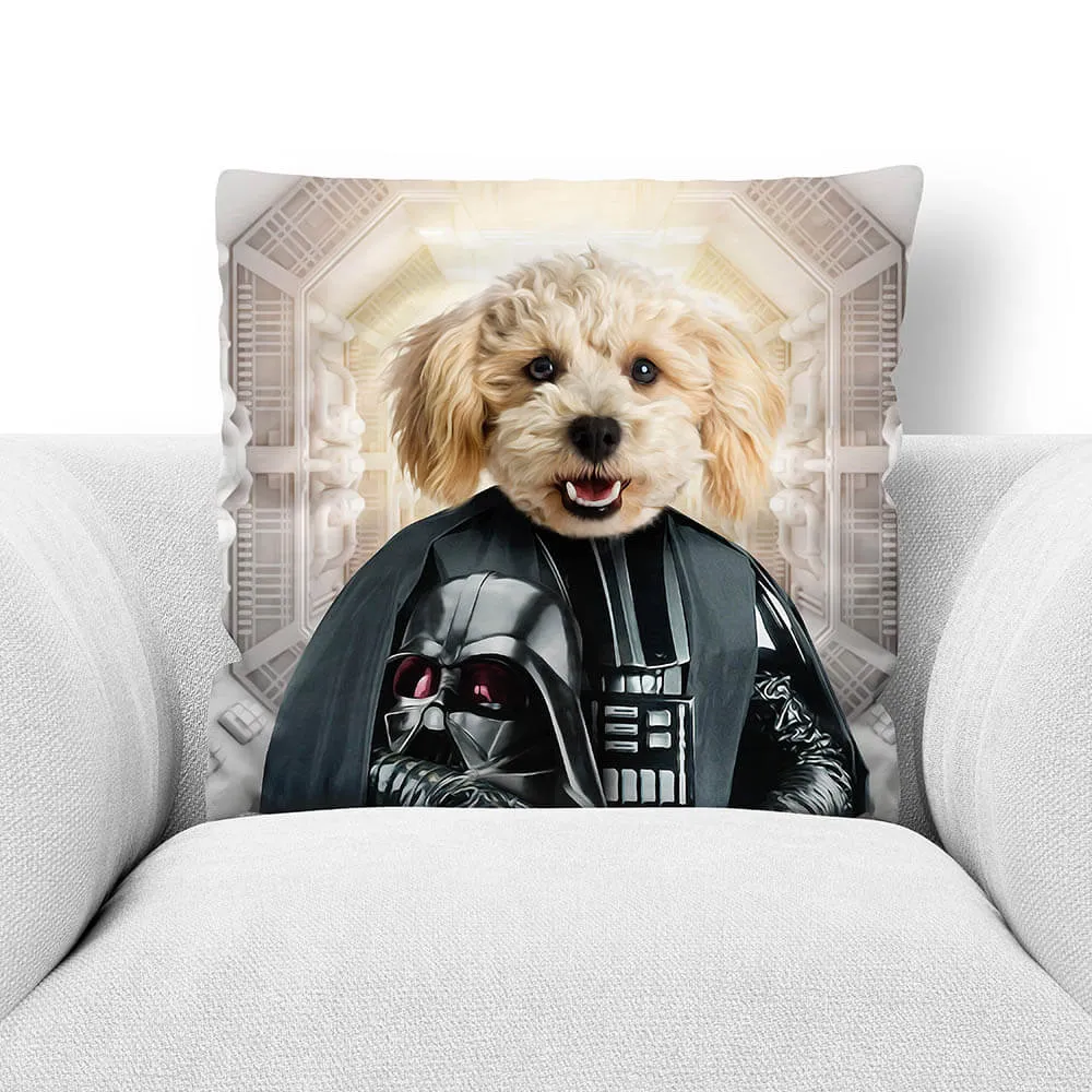 BATH EVADER - CUSTOM PET PORTRAIT THROW PILLOW