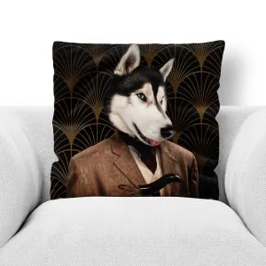 DAPPERS - CUSTOM PET PORTRAIT THROW PILLOW
