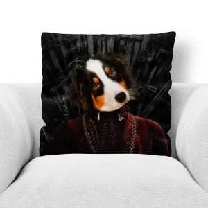 DRAGON THE CHAIN - CUSTOM PET PORTRAIT THROW PILLOW