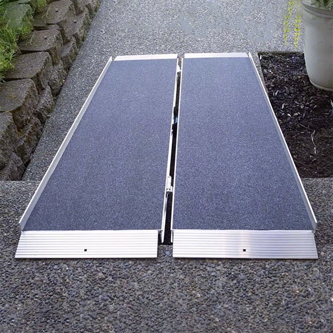 EZ-Access Suitcase® Singlefold AS Portable Ramp, Black