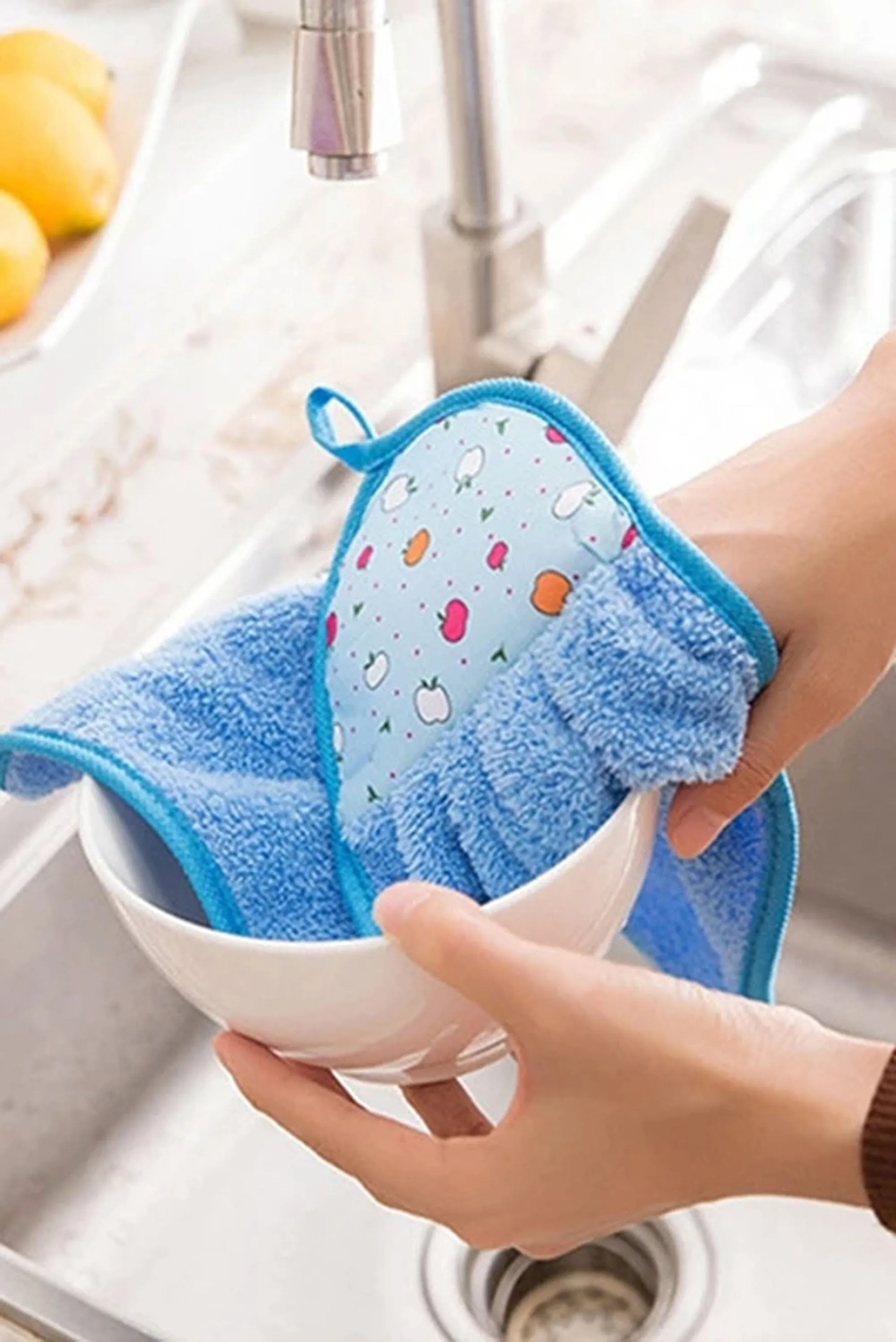 Hanging Super Absorbent Microfiber Hand Towel