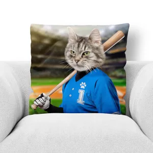 HARD HITTER - CUSTOM PET PORTRAIT THROW PILLOW