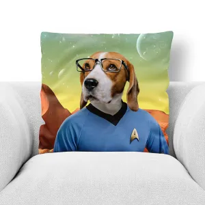 MISTER SPOOK - CUSTOM PET PORTRAIT THROW PILLOW