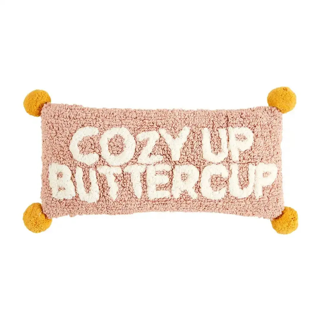 Mud Pie Cozy Up Tufted Pillow