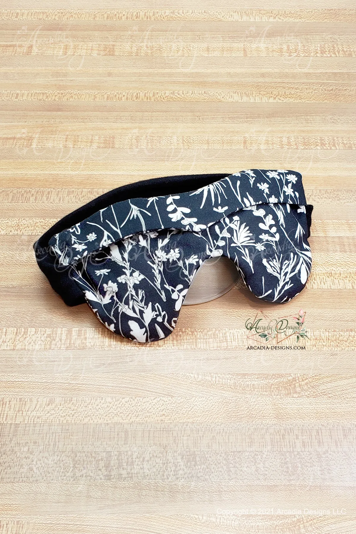 Organic Cotton Sleep Mask with multipurpose flaxseed Lavender pack
