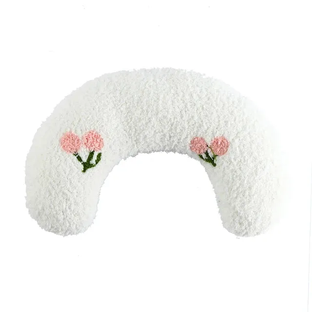 Pet Little Pillow - Fashion Neck Protector - Deep Sleep Puppy Kitten U-Shaped Pillow - Dog Cat Headrest Sleeping Pillow - Pet Supplies
