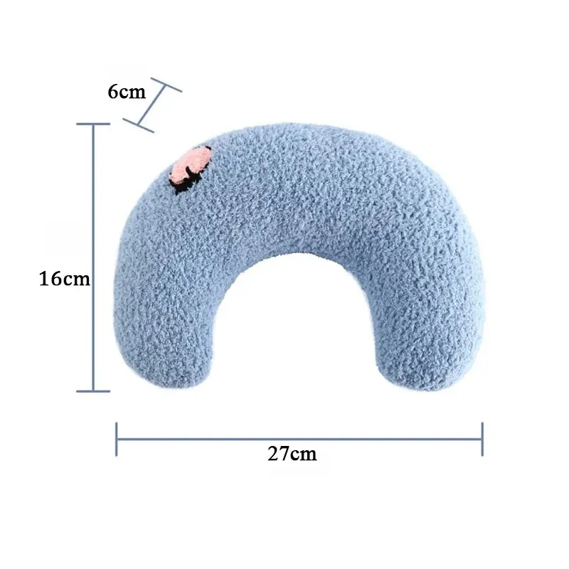 Pet Little Pillow - Fashion Neck Protector - Deep Sleep Puppy Kitten U-Shaped Pillow - Dog Cat Headrest Sleeping Pillow - Pet Supplies