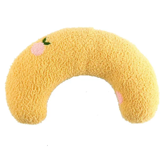 Pet Little Pillow - Fashion Neck Protector - Deep Sleep Puppy Kitten U-Shaped Pillow - Dog Cat Headrest Sleeping Pillow - Pet Supplies
