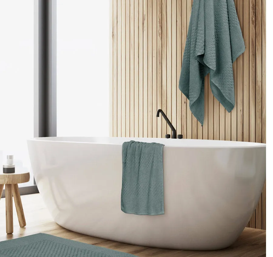 Portland 550GSM Bath Towel Range Green