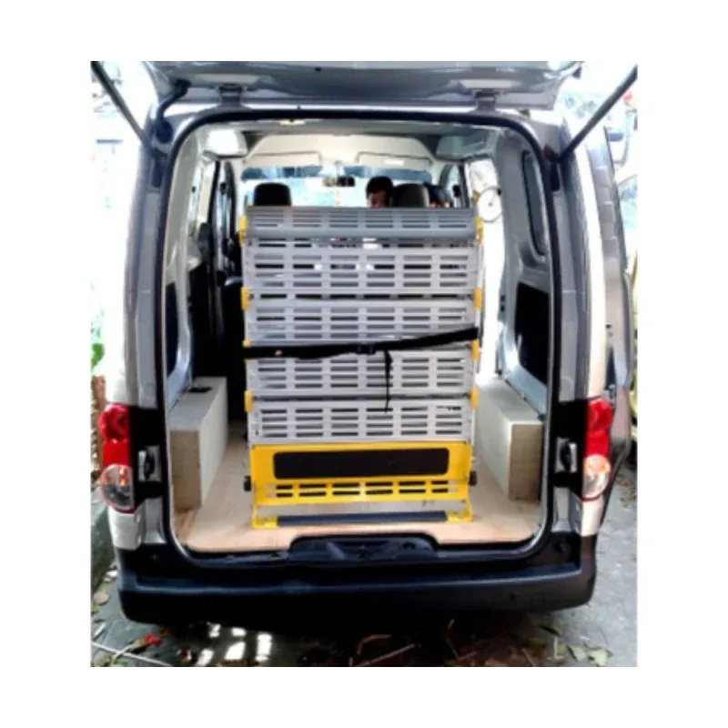 Roll a Ramp 7' L x 26" W Manual Mini-Van Folding Ramp