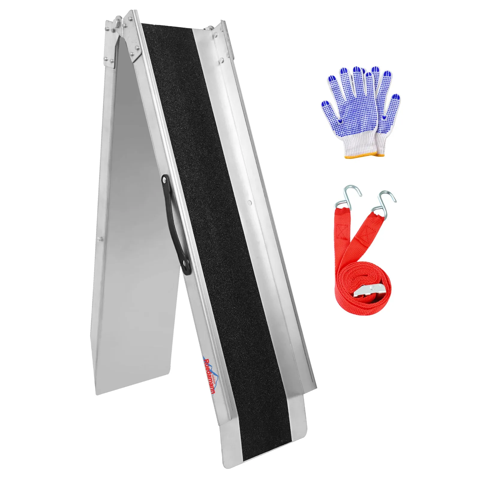 Ruedamann®  Loading Ramp Portable Tailgate Ramp Non-Skid 1PC