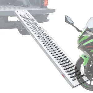 Ruedamann® Steel Loading Ramp with Toothed Surface Heavy Duty  Pack of 2