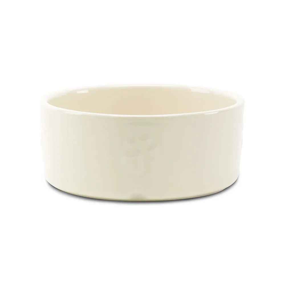 Scruffs - Icon Pet Food Bowl Cream (25cm)