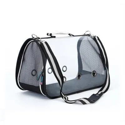 Transparent Lightweight Tote Shoulder Bag Pet Carrier
