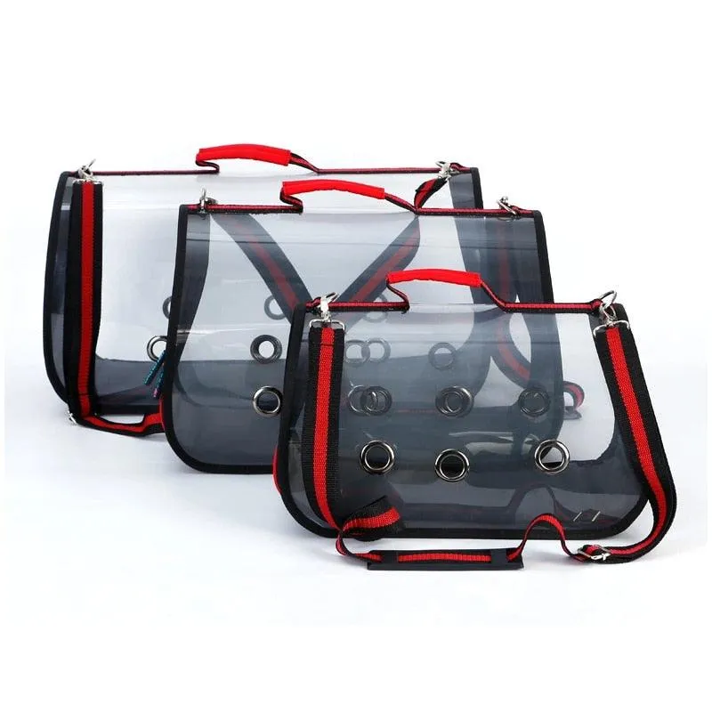 Transparent Lightweight Tote Shoulder Bag Pet Carrier