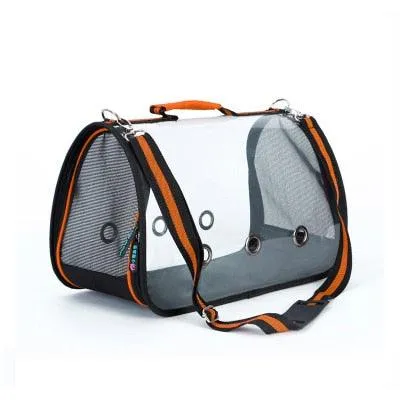 Transparent Lightweight Tote Shoulder Bag Pet Carrier