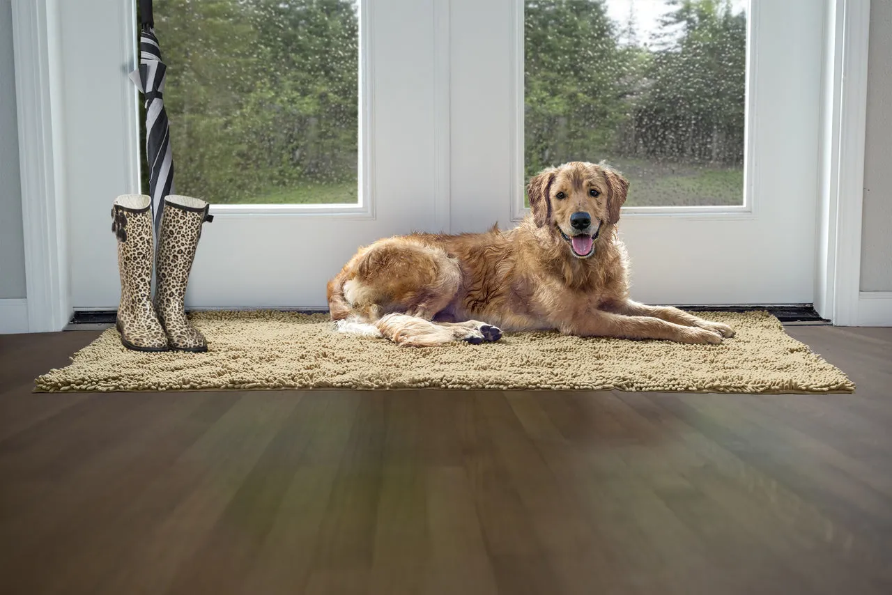 Ultra Absorbent Muddy Paws Pet Towel & Shammy Dog Rug