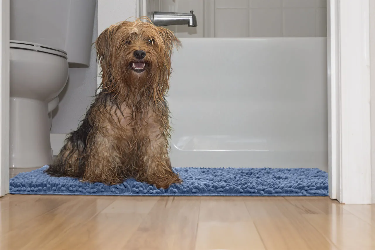 Ultra Absorbent Muddy Paws Pet Towel & Shammy Dog Rug