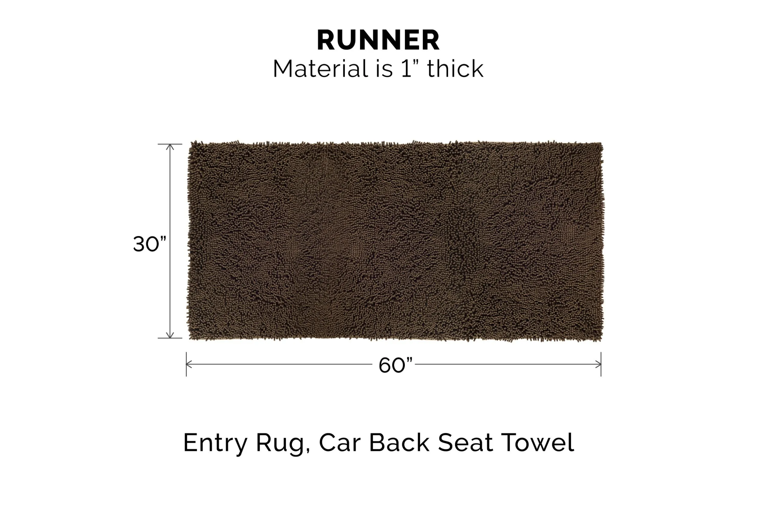 Ultra Absorbent Muddy Paws Pet Towel & Shammy Dog Rug